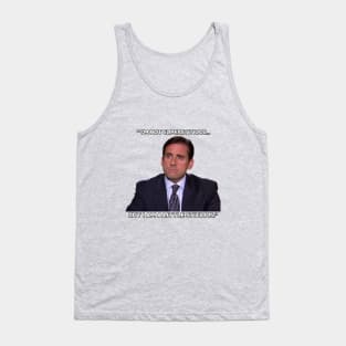 Michael Scott - Little Stitious Tank Top